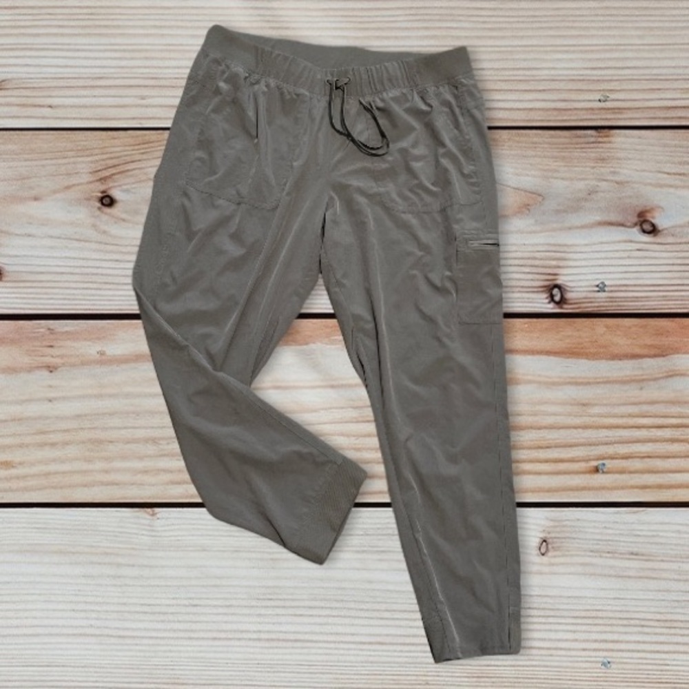 champion Olive Casual Fit Drawstring Women Pants Sz XXL